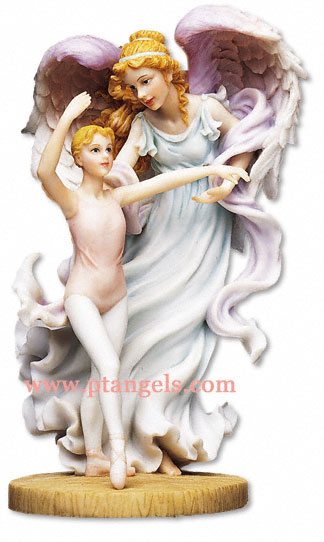 Seraphim Angel Figurine - Heavenly Dance - The Ballerian