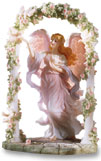 Cassandra - Angel Figurine with Rose Arch