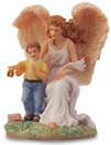 Fifth Year Boy Angel Figurine
