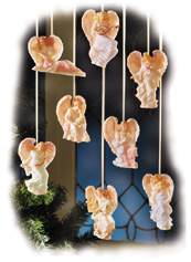 Wafer Angels Ornaments